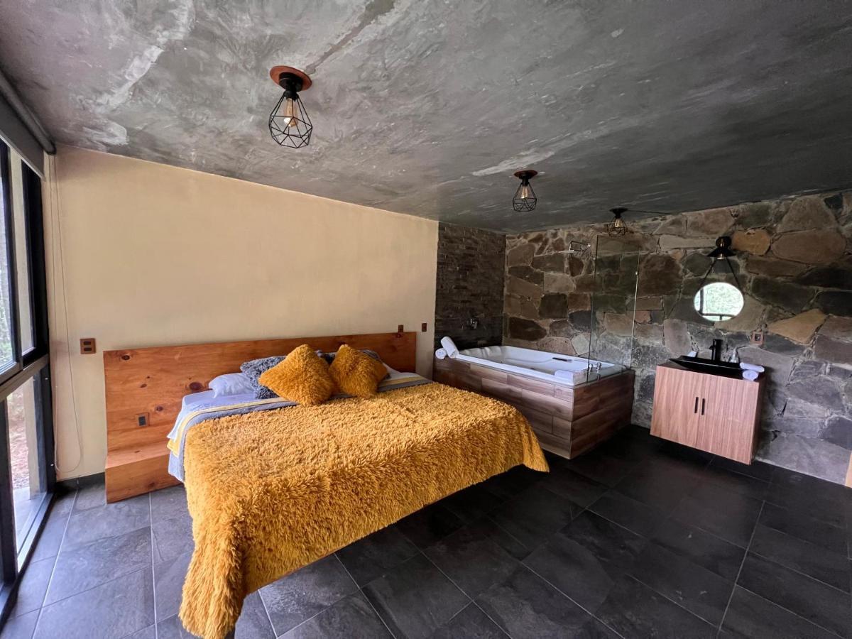 Cabanas San Marcos Mazamitla Exteriör bild