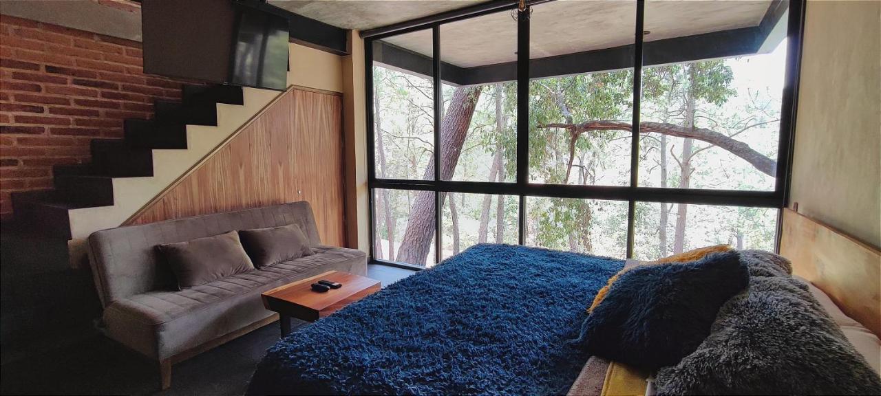 Cabanas San Marcos Mazamitla Exteriör bild